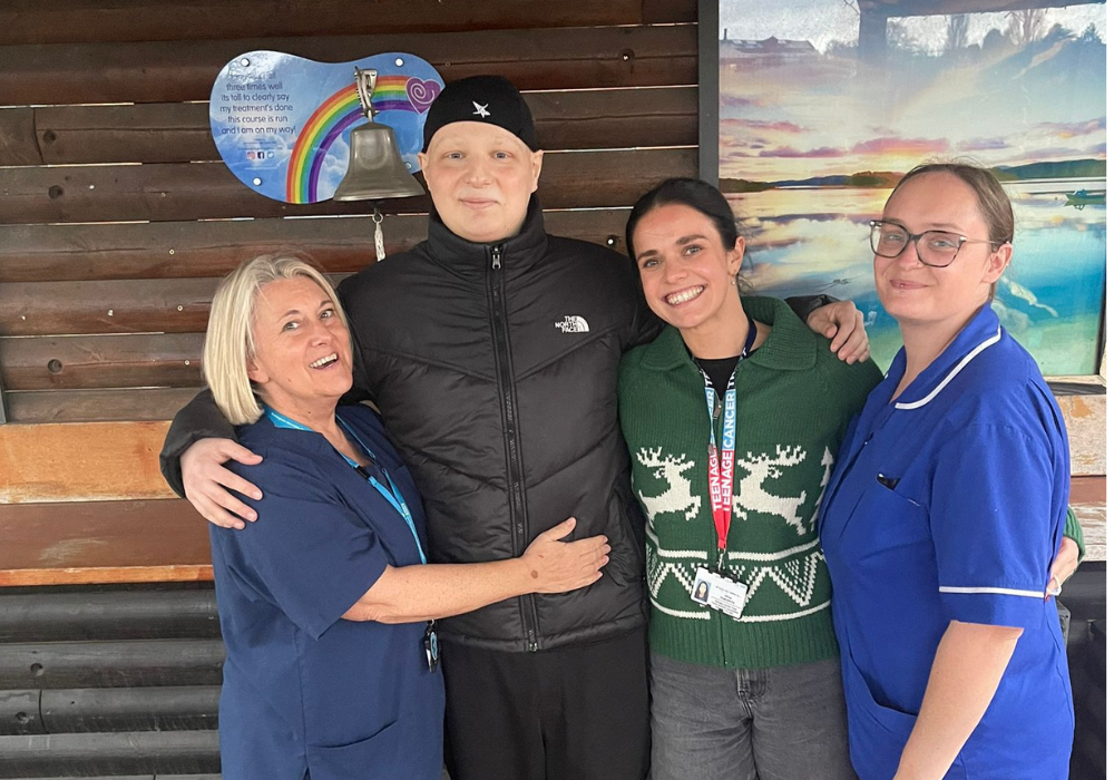 'I had no warning signs': Young man saved by Nottingham specialist centre treating rare cancer