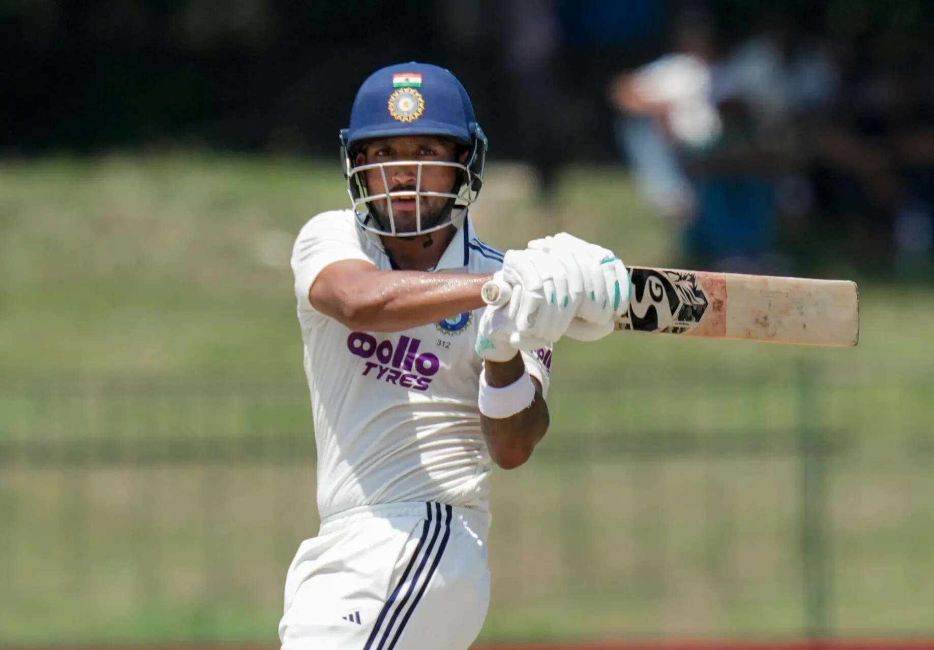 Colombo: India's Dhruv Jurel plays a shot on day two of the second Test cricket match between India and Sri Lanka, in Colombo, Sri Lanka. (PTI Photo/Shailendra Bhojak)(PTI08_24_2026_000128B) *** Local Caption *** IND vs SL: 2nd Test-Day 2