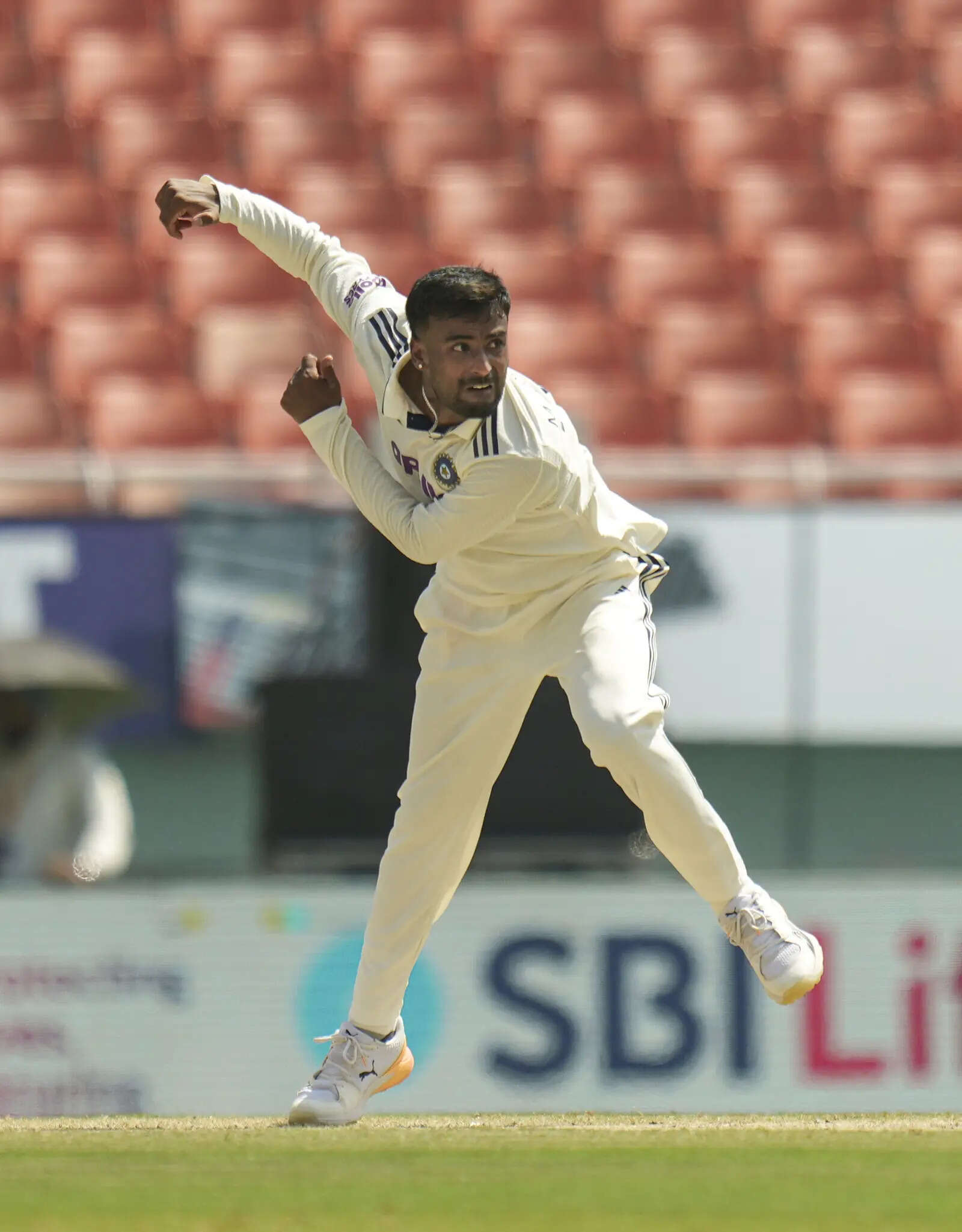 India's Manav Suthar (PTI Photo/Atul Yadav) India's Manav Suthar<br>
