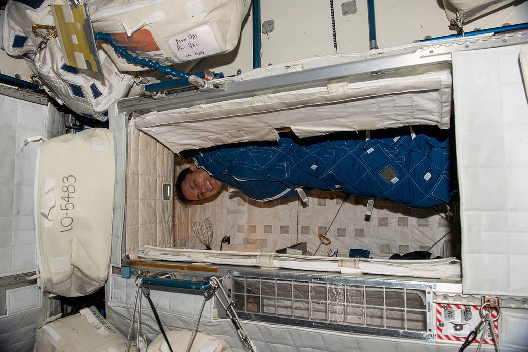 The International Space Station circles the planet every 92 minutes, so its crew passes through 16 sunrises and 16 sunsets in a single working day, and the only way human bodies cope is for the station to ignore all of it and run on Greenwich time with the window shades down