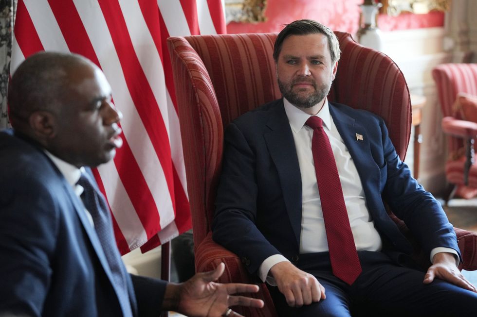 JD Vance and David Lammy