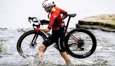 Gravel Earth Series: Geerike Schreurs takes impressive solo win as Tobias Kongstad sprints to victory at CORE4