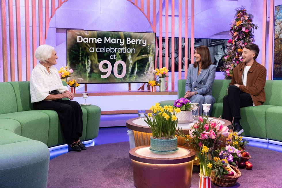 Mary Berry, Alex Jones, Roman Kemp, The One Show mary berry, alex jones, roman kemp, the one show