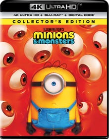 Minions & Monsters - Collector's Edition [4K Ultra HD + Blu-ray + Digital]