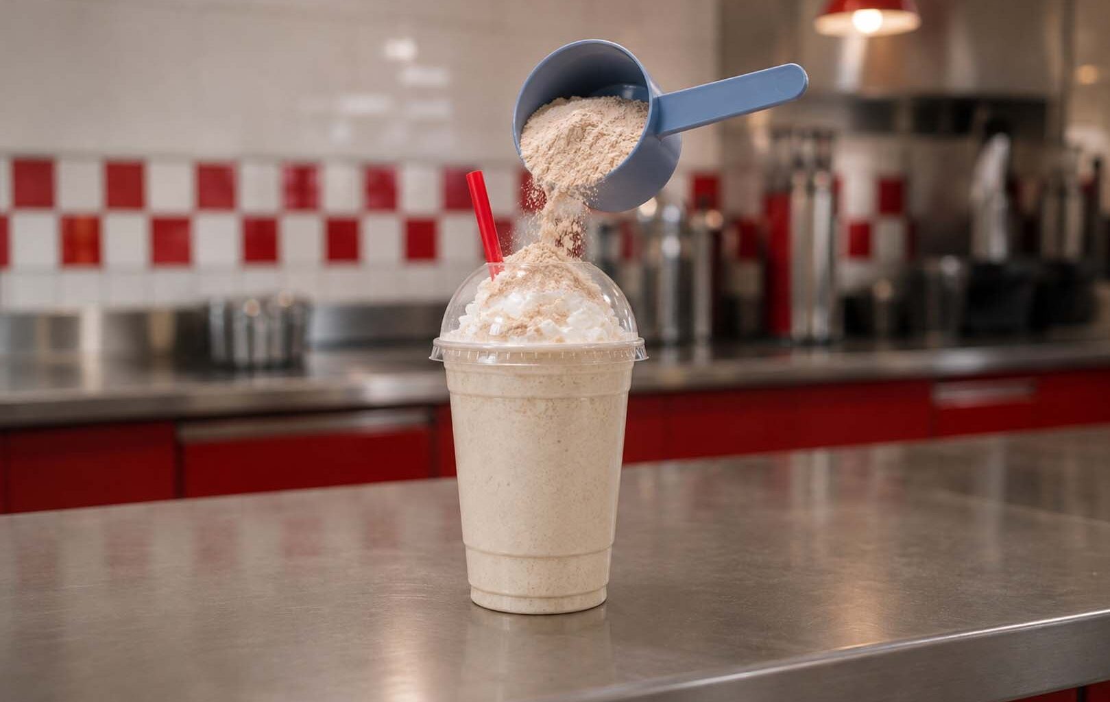 Myprotein Whey Isolate is now a milkshake mix-in at Five Guys
