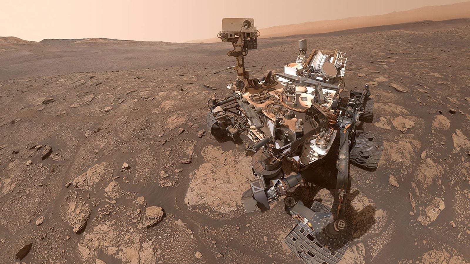 In April 2026, scientists reported that Curiosity had detected the first nitrogen heterocycle on the Martian surface — a class of organic molecule that on Earth forms part of the chemical pathway toward RNA and DNA. It isn't evidence of life, but it shows that ancient Mars possessed surprisingly complex prebiotic chemistry.