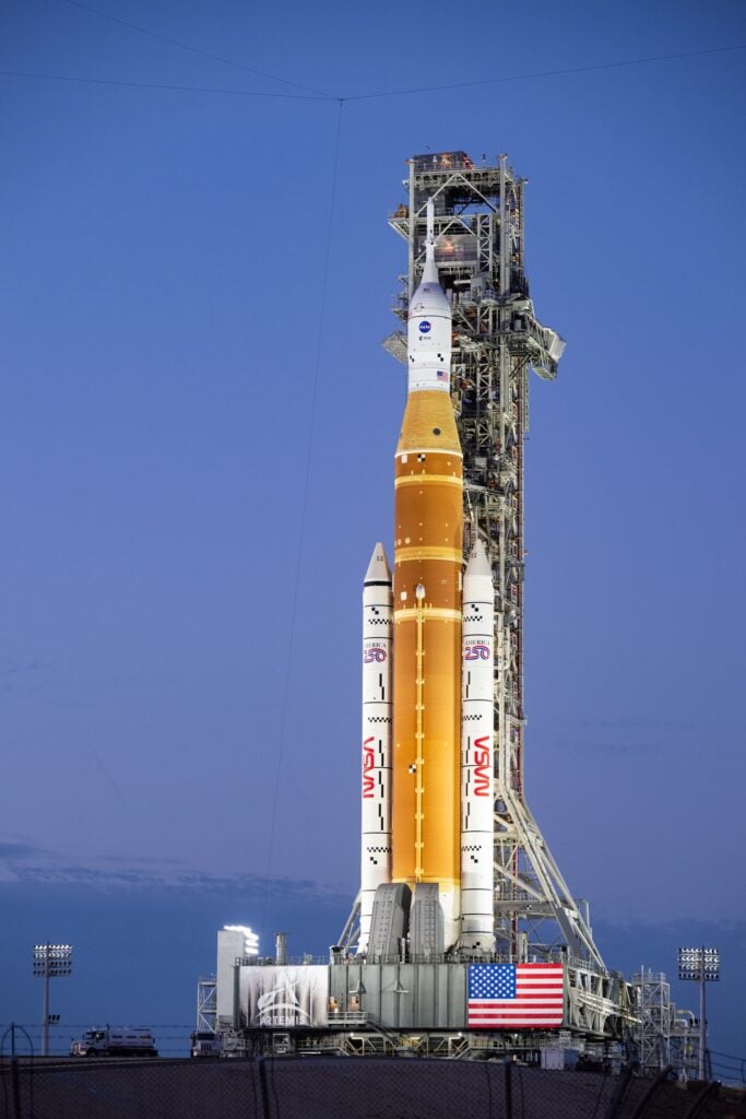 The Artemis II rocket and spacecraft took nearly 12 hours to crawl four miles to their launchpad at less than 1 mph—then, after carrying four astronauts around the Moon, the Orion capsule returned to Earth at nearly 25,000 mph, more than 30,000 times faster.