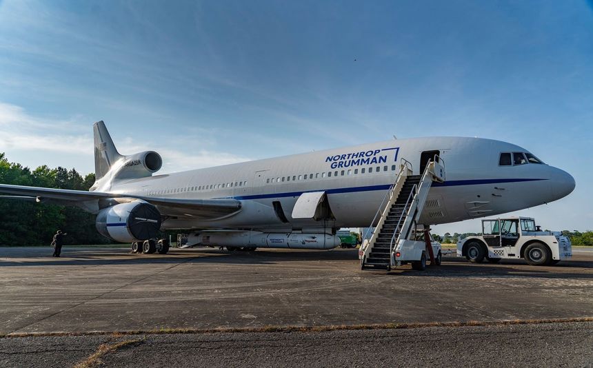 LINK launched on July 3 aboard a Northrop Grumman Pegasus XL rocket affixed to the bottom of the company’s Stargazer aircraft.