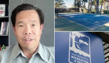 San Francisco dad questioned by park rangers for teaching his own kids tennis at public court