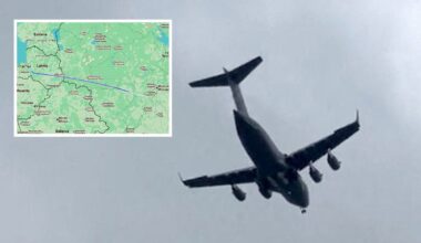 Ukraine-Russia war live: Mystery as military plane ‘carrying CIA director’ leaves Moscow after short visit