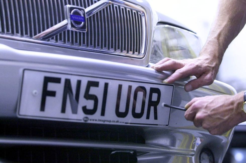 Number plate