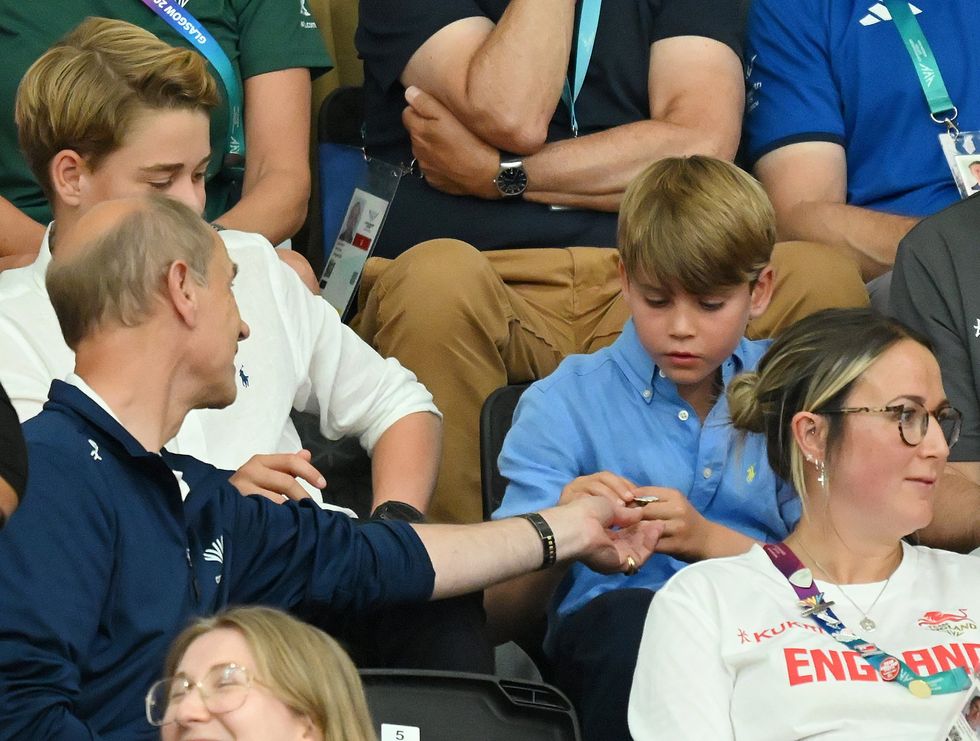 Prince Edward and Prince Louis