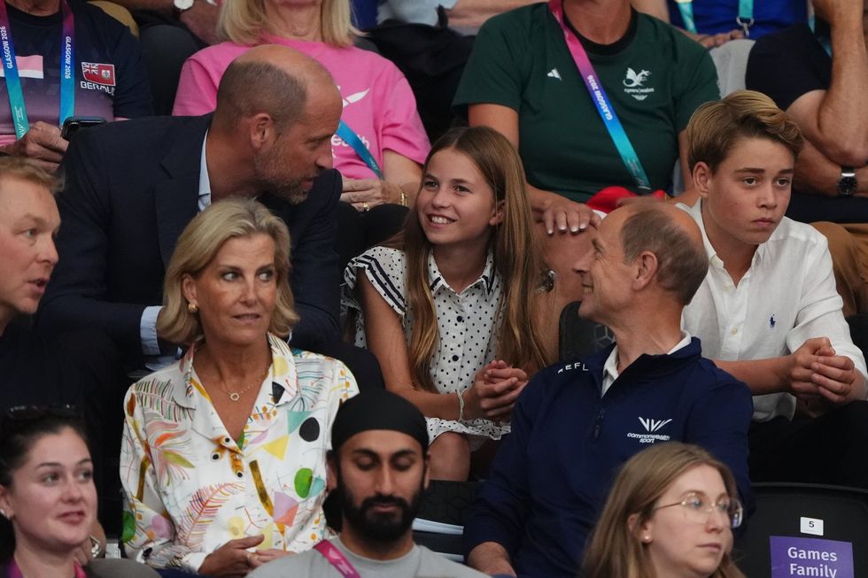 Princess Chalotte and Prince Edward