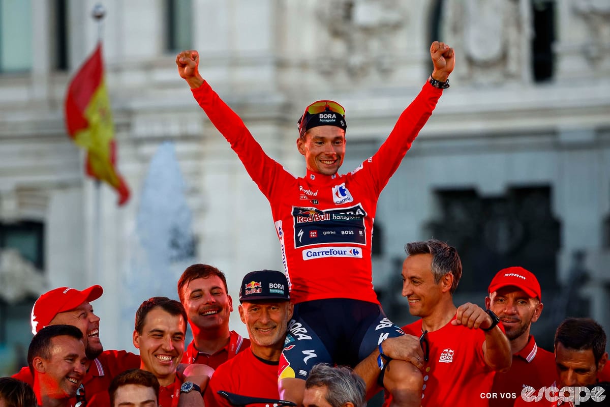 Primož Roglič will lead Red Bull at the Vuelta a España after all - Escape Collective