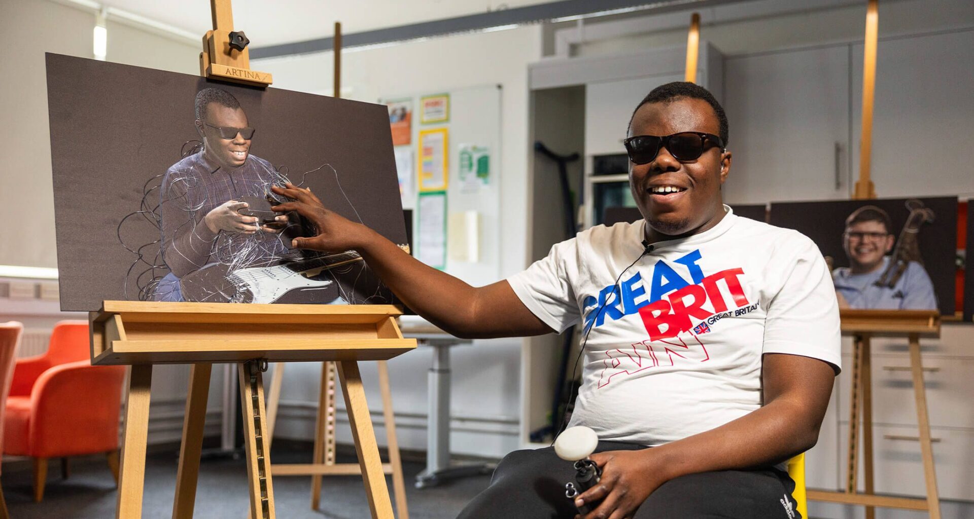 Canon's tactile photo exhibition will help visually impaired students experience photography in a “completely new way”