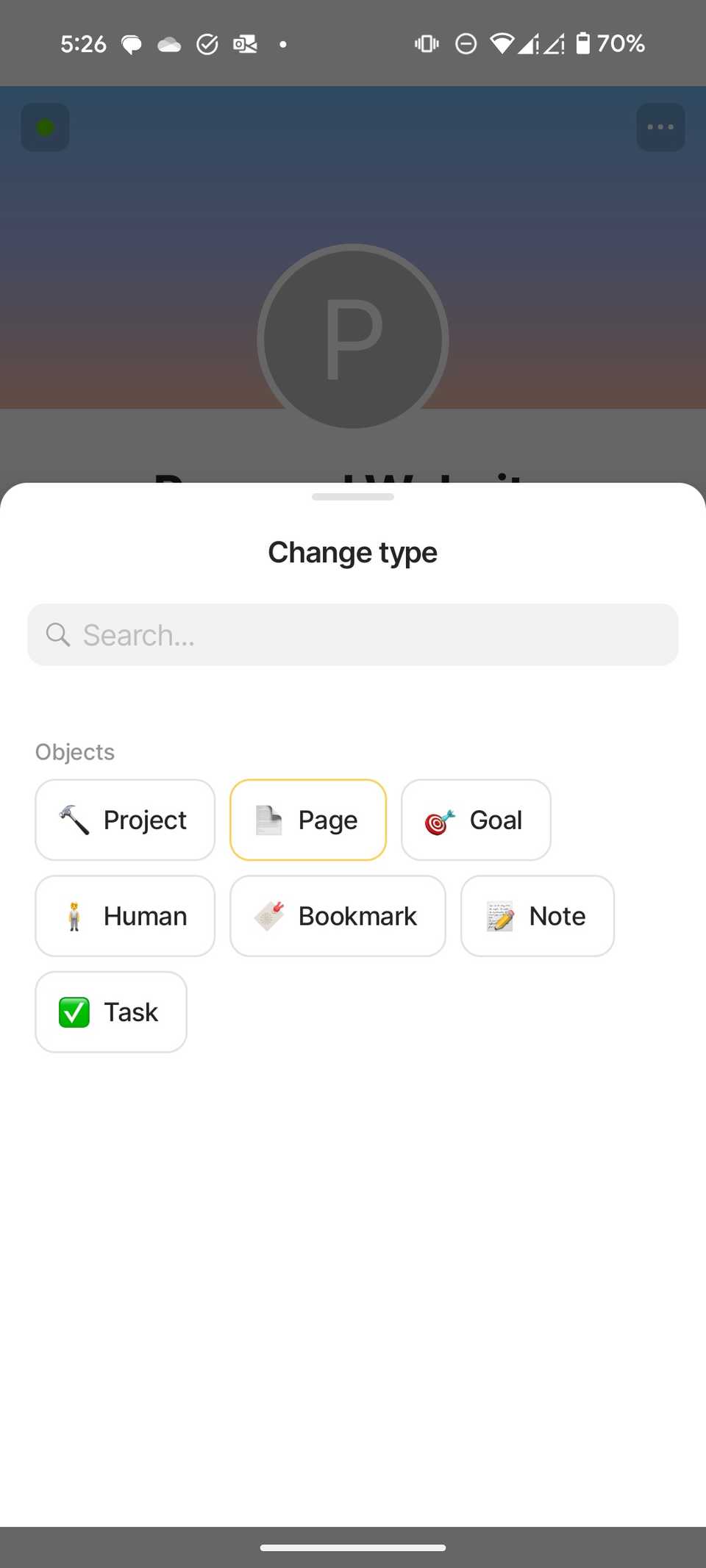 Objects in Anytype