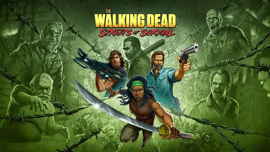 Retro Beat-'Em-Up Bros, This PS5 Brawler Based on The Walking Dead Looks All Right 1
