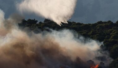Greece battles raging wildfires as flames appear to ease in France | Weather News