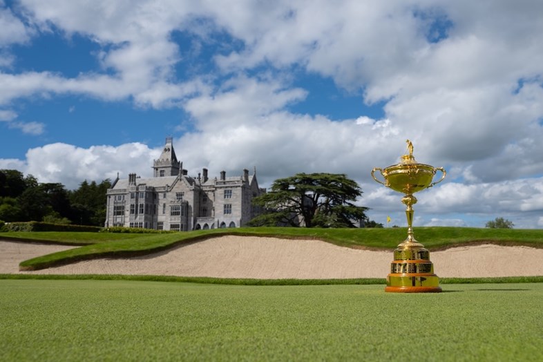 How does the Ryder Cup qualifying process work for the 2027 matches at Adare Manor?