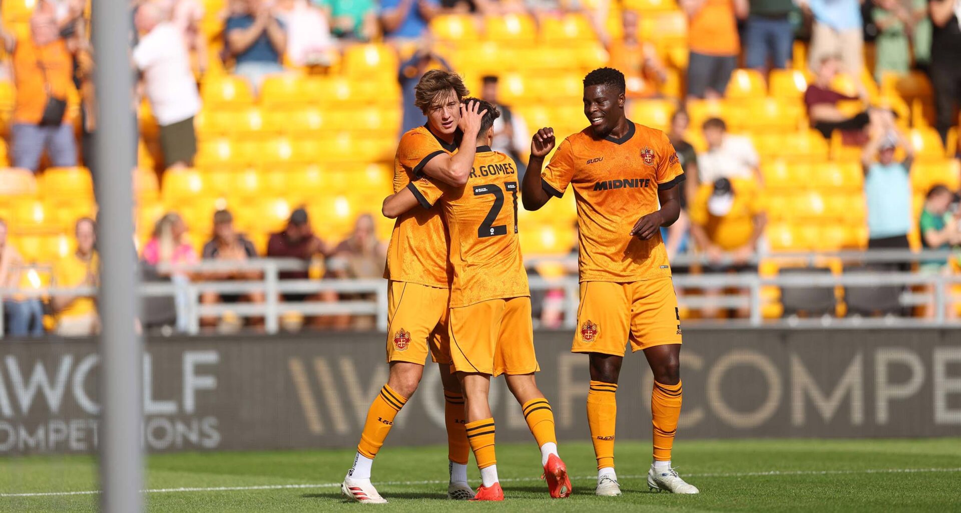 Report | Wolves 3-0 Racing Santander | Men's First-Team | News
