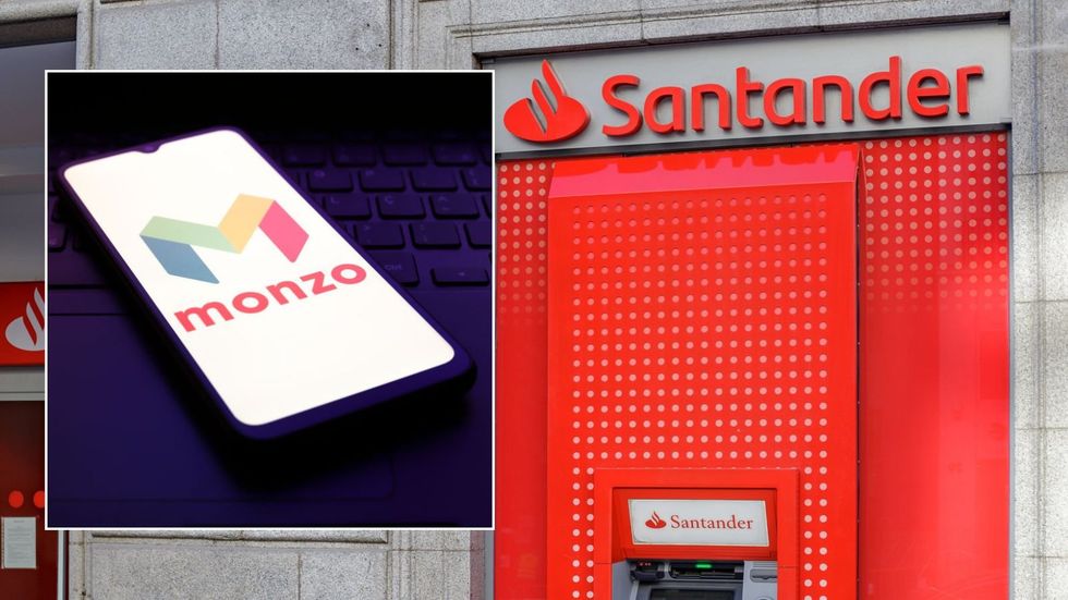 Santander and Monzo