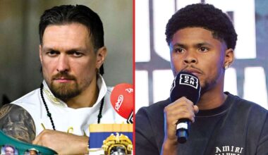 Shakur Stevenson names the American heavyweight who would have beaten Usyk