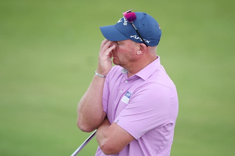 Shaun Norris was hit with a two-shot penalty in a controversial incident at the Nexo Championship.