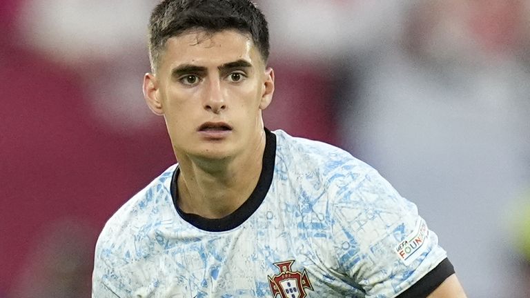 Bournemouth's new defender Antonio Silva in action for Portugal at Euro 2024