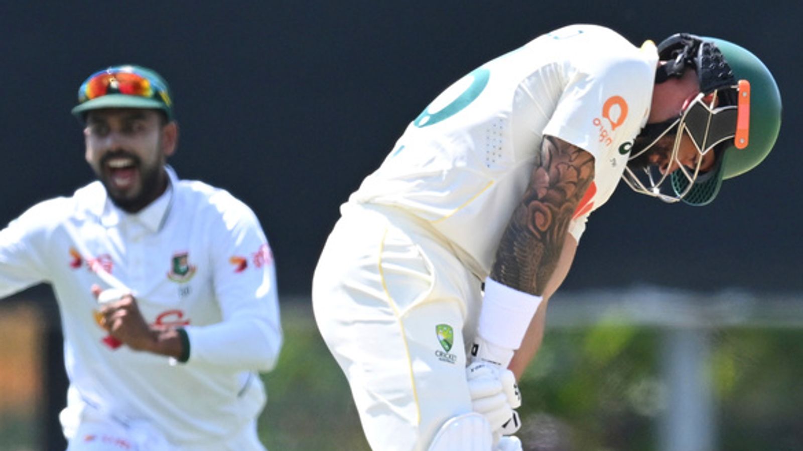 Jake Weatherald has been dropped by Australia ahead of the second Test against Bangladesh