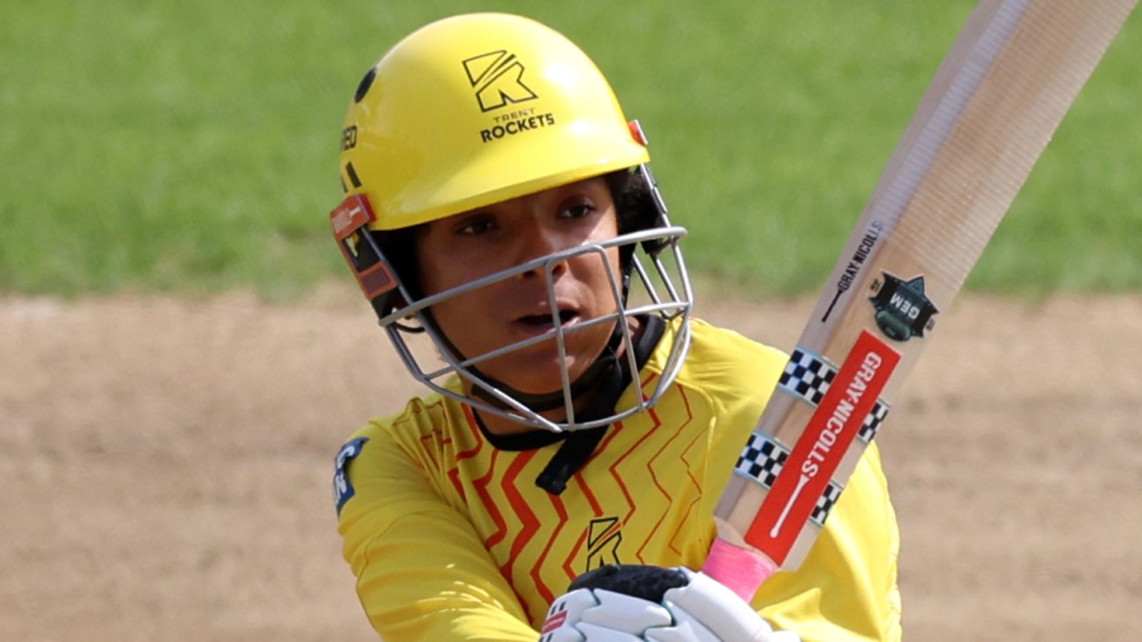 Sophia Dunkley scored an impressive 56 off 33 balls for the Trent Rockets