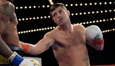 Joe Ward had a nightmare start to his professional career