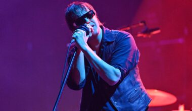 The Strokes play ‘Going To Babble On’ live for first time at Just Like Heaven 2026 as Julian Casablancas calls LCD Soundsystem’s James Murphy the “Brett Favre of indie rock”