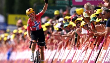 Tour de France Femmes: Sigrid Haugset stuns field with long-range solo attack to land signature stage 3 victory and swipe yellow jersey
