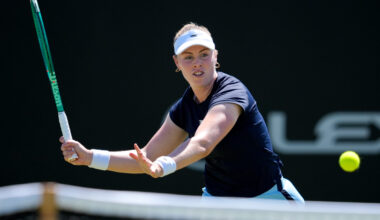 By the numbers: Gibson's hard-court success continues against Chwalinska