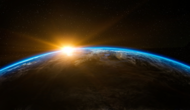 Every ninety minutes, the crew orbiting high above Earth watches another sunrise break over the planet, which means that in a single day they see sixteen dawns and sixteen dusks, and their bodies have no idea what time it is anymore.