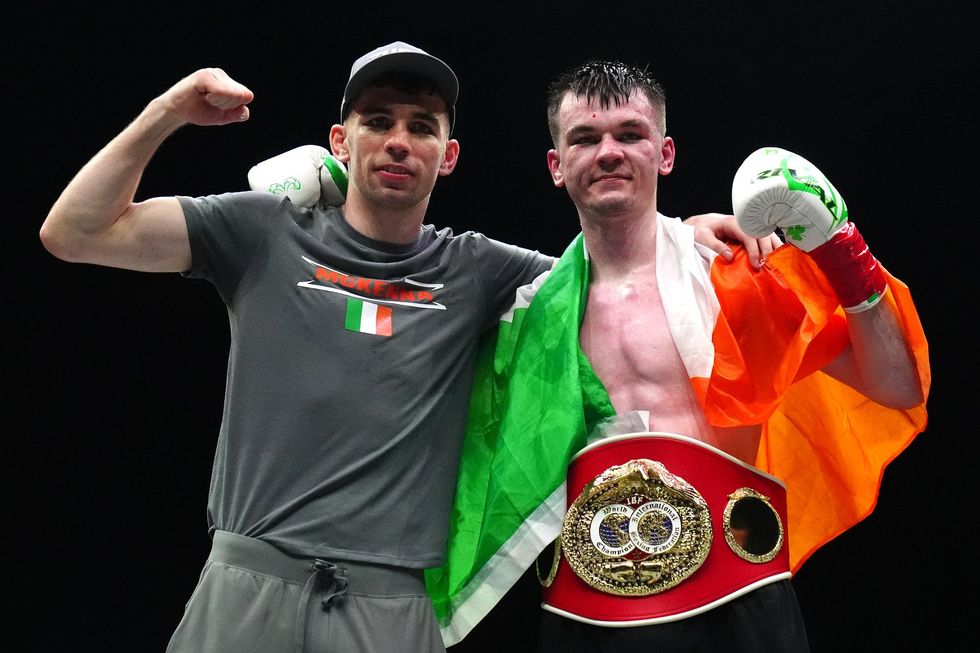 \u200bThe highlight of the event saw Aaron McKenna win the IBF world middleweight title