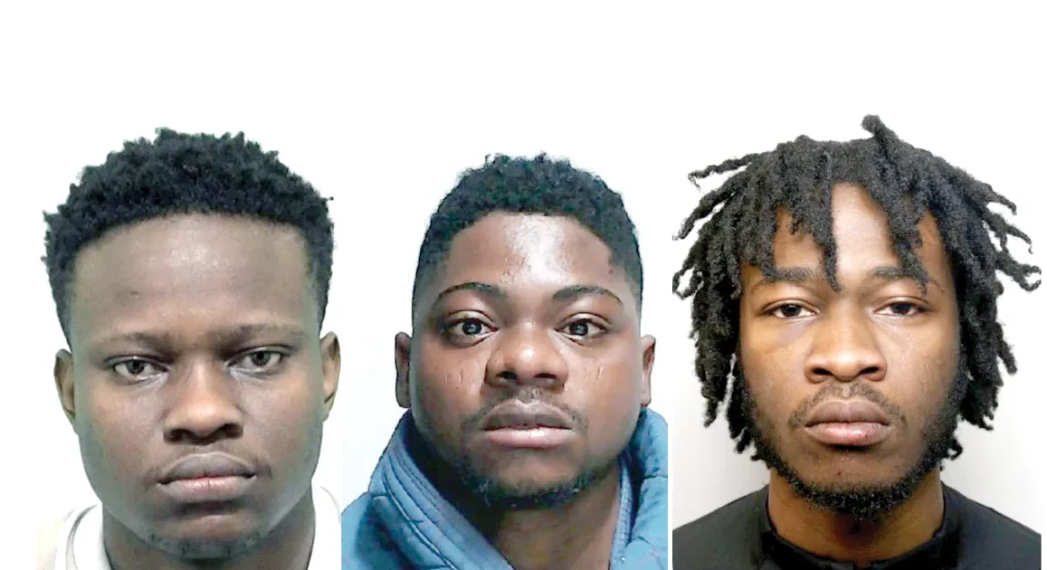 Three Nigerians Jailed in UK for Various Offences