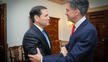 Marco Rubio and UK Foreign Secretary Miliband Discuss Ukraine, Iran and Transatlantic Security