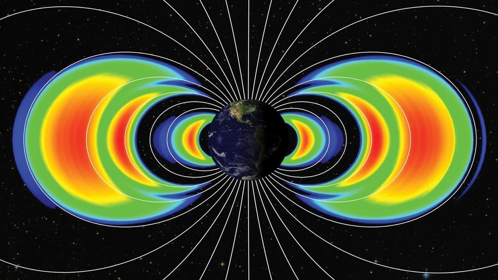 NASA's Van Allen Probes detected a new, transient third radiation belt shortly after their 2012 launch, a reminder of how dynamic this region of near Earth space is, and how quickly conditions inside it can shift during a solar storm.
(Credit : NASA's Goddard Space Flight Center/Johns Hopkins University Applied Physics Laboratory)