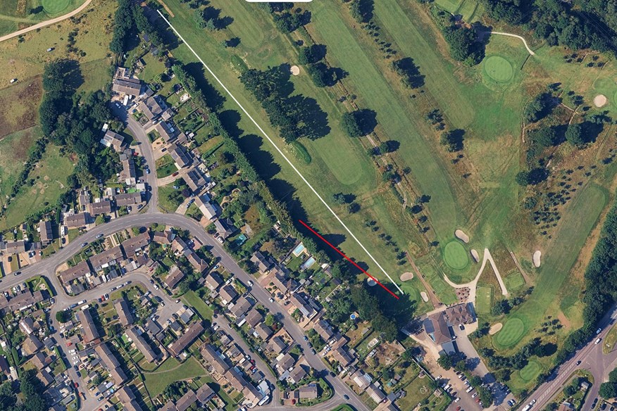 Wareham Golf Club's new 18th hole.
