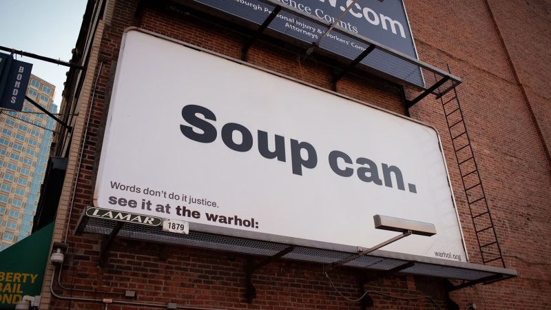 Andy Warhol Museum removes the art from its own ads