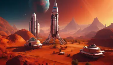 Illustrative image of a mission to Mars.