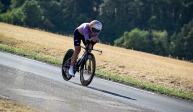 Late mechanical costs Elisa Longo Borghini seconds in strong Tour de France Femmes TT