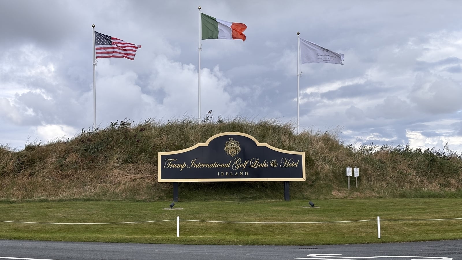 Three women charged over offences on Trump's golf course