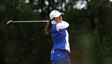 Maguire wins point as Solheim Cup deadlocked at 4-4