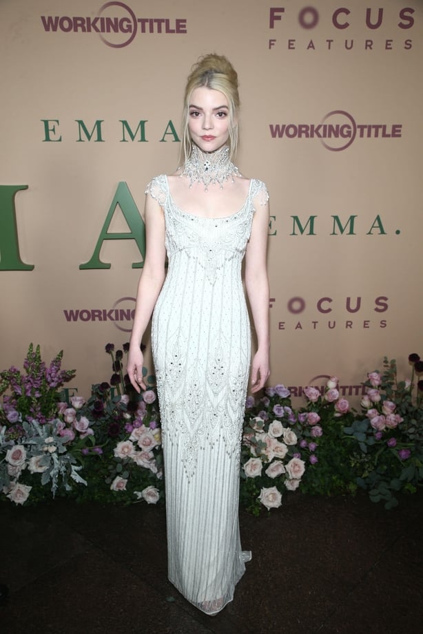 Anya Taylor-Joy at the 'Emma' film premiere, Arrivals, DGA Theater, Los Angeles, USA - 18th February 2020