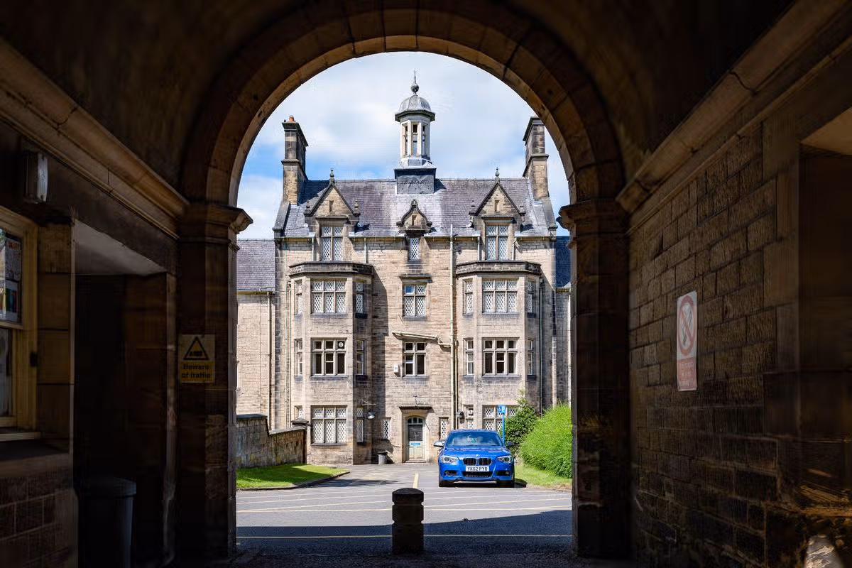 Babington Hospital in Belper, built in the 1830s