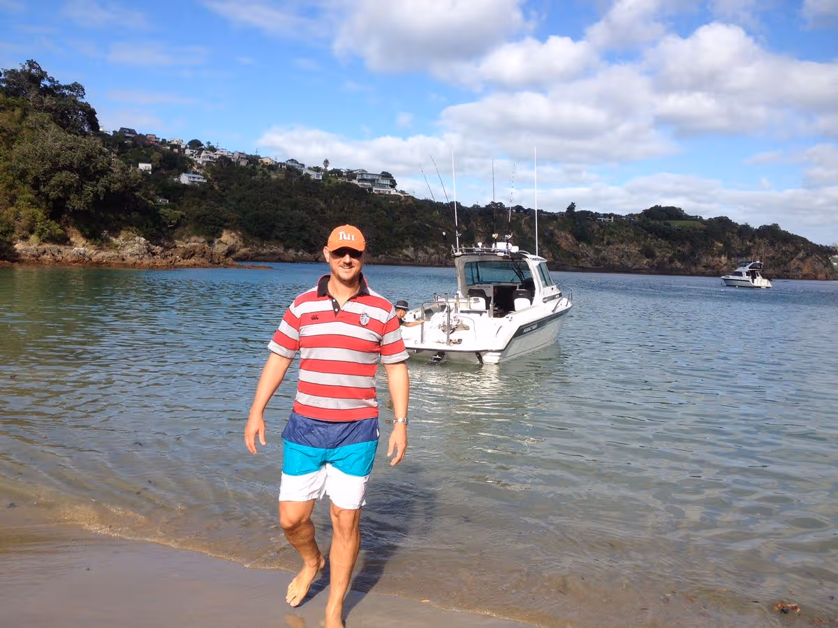 Brent Cockbain in Australia