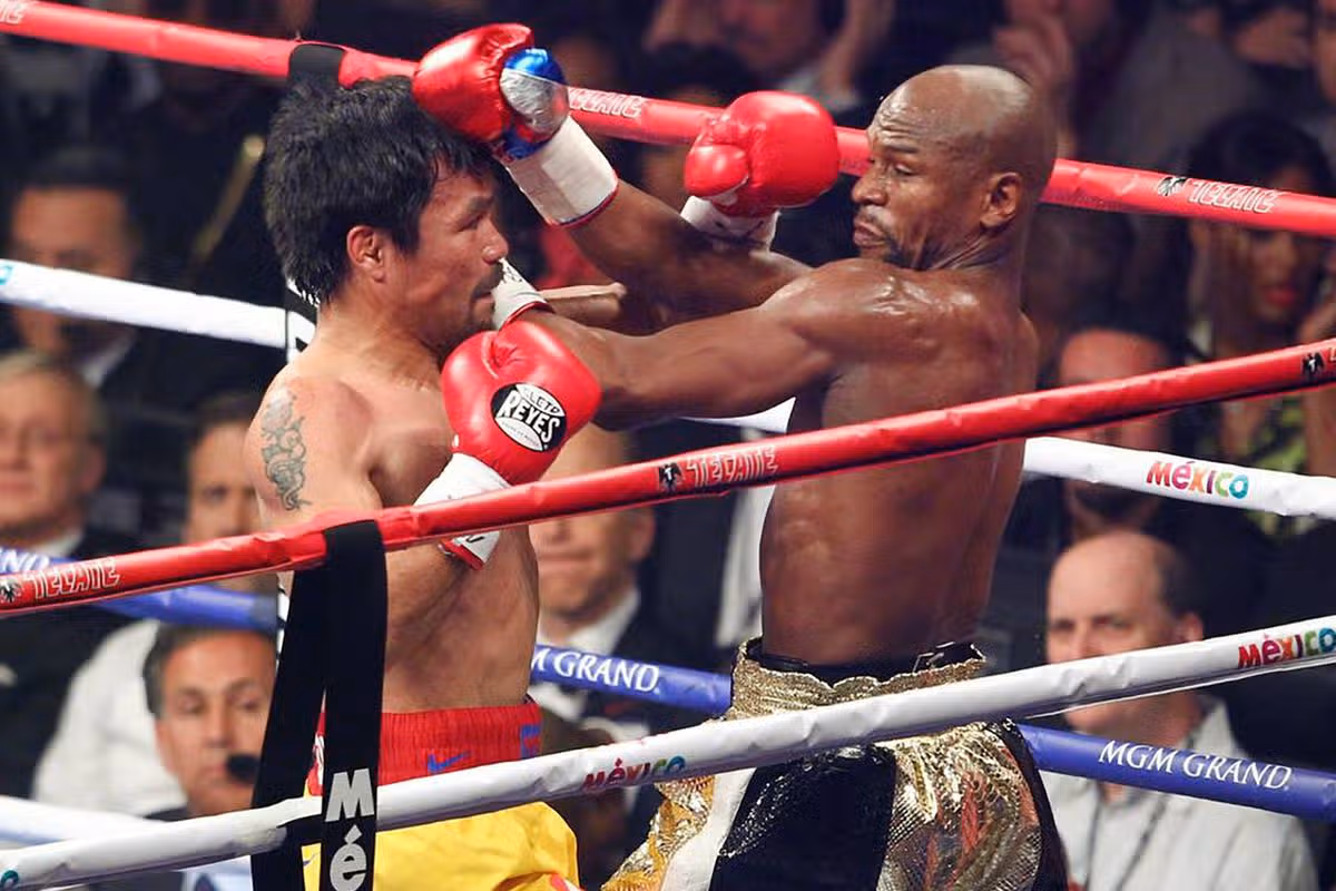 Floyd Mayweather and Manny Pacquiao