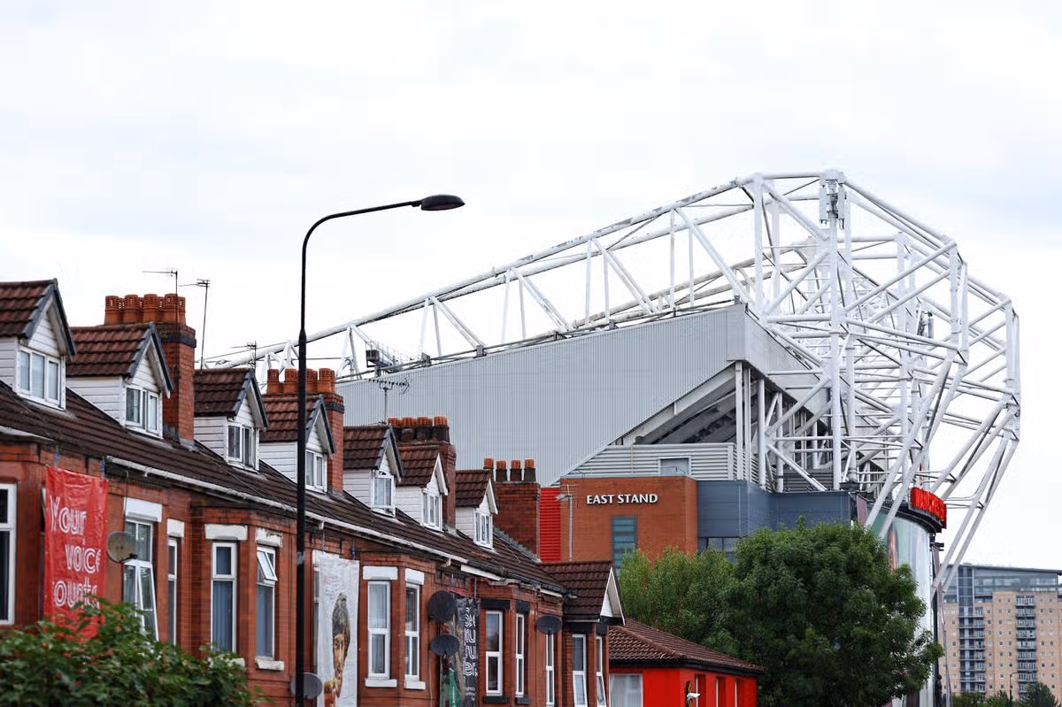 A general view of Manchester United's Old Trafford stadium